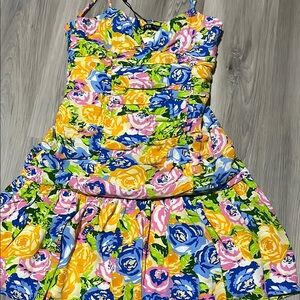 Zara Floral Multicolor Dress